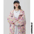 Load image into Gallery viewer, [Fujiiman Series] ★Jacket★ 2color outerwear thin spring/summer sun protection unisex men's printed graffiti
