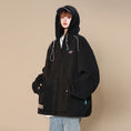 Load image into Gallery viewer, [SENSU Series]★Jacket★ 3color outerwear unisex men's hooded black white gray
