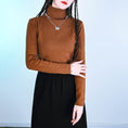 Load image into Gallery viewer, [Kokaisha --- Hanano Kei Series] ★Knit tops★ 7color Simple high neck Easy to match with elasticity
