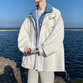 Load image into Gallery viewer, [MANYSTON Series]★Jacket★ Outerwear 2color Faux Layered Unisex Men's White Black Casual
