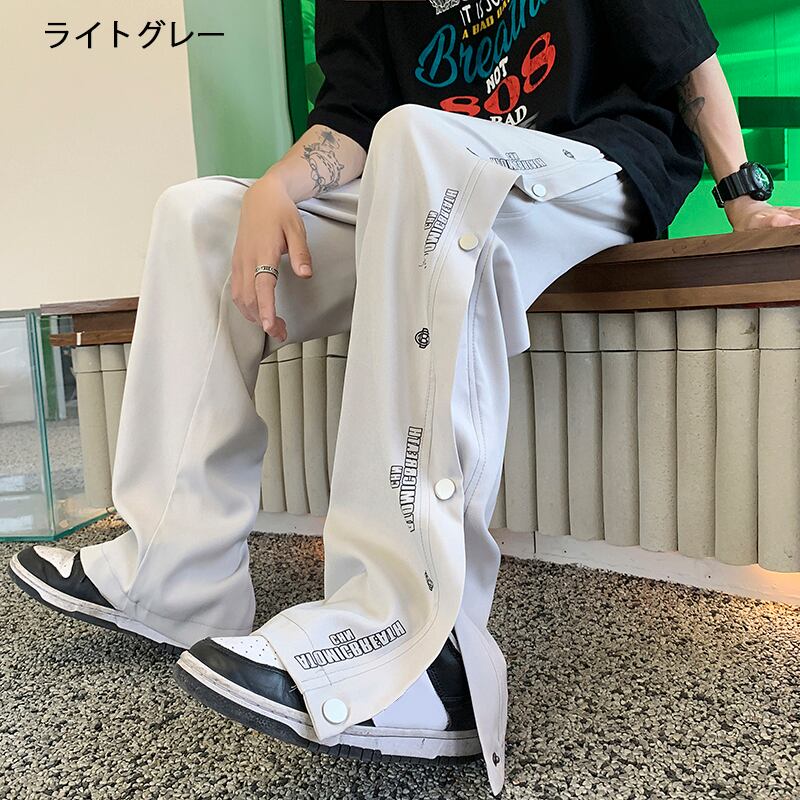 [NANSHI Series]★Casual Pants★ 3color Bottoms Trousers Men's ML Sports Style Black Gray