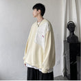 Load image into Gallery viewer, [Yurin Series] ★Tops★ 2color Casual Unisex Men's Color Switching Round Neck Easy to Match
