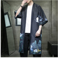 Load image into Gallery viewer, [PINZHI Series]★China style happi coat★ Tops 2color Unisex Men's Large Size Crane Thin Fireworks Festival
