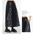 Load image into Gallery viewer, [YIDAO Series] ★Skirt★ 2 types available for selection Daily wear Black Black Switching Floral pattern Plaid pattern
