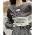 Load image into Gallery viewer, [FUYISHAN Series] ★Tops★ 2color camisole + tops 2-piece set cute mini length
