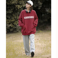 Load image into Gallery viewer, [Fujiiman Series] ★Tops★ 4color Long sleeve tops Unisex Men's Large size Alphabet Black Wine red Navy Coffee color
