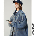 Load image into Gallery viewer, [CHAOMEICHEN Series] ★Jacket★ Outer Denim Jacket Unisex Men's Jeans Blue Blue
