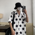 Load image into Gallery viewer, [Illustrated Series]★Shirt★ 2color Tops Star Print Fashion Unisex Men's Summer Clothes Cute Short Sleeve
