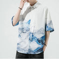 Load image into Gallery viewer, [MOWENZHAI Series] ★China style shirt★ Ink pattern tops, unisex, men's print, large size
