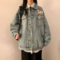 Load image into Gallery viewer, [SENSU Series]★Jacket★ Outer Denim Jacket 2color Unisex Men's Light Blue Black
