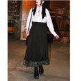 Load image into Gallery viewer, [Kokaisha --- Rabbit series] ★China style skirt★ Bottoms Original slimming black Easy to match
