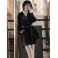 Load image into Gallery viewer, [Dust smoke cloud dream---Bamboo series] ★China style coat★ Lasha embroidery Chinese clothes, everyday wear, cute, easy to match, black, black
