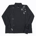 Load image into Gallery viewer, [Kuraho Koya Series]★China-style shirt★China-style tops, long sleeve shirt, bamboo embroidery, unisex, men's black, black
