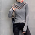 Load image into Gallery viewer, [YINUO series]★Knit tops★ 4color tops sweater turtleneck sexy easy to match
