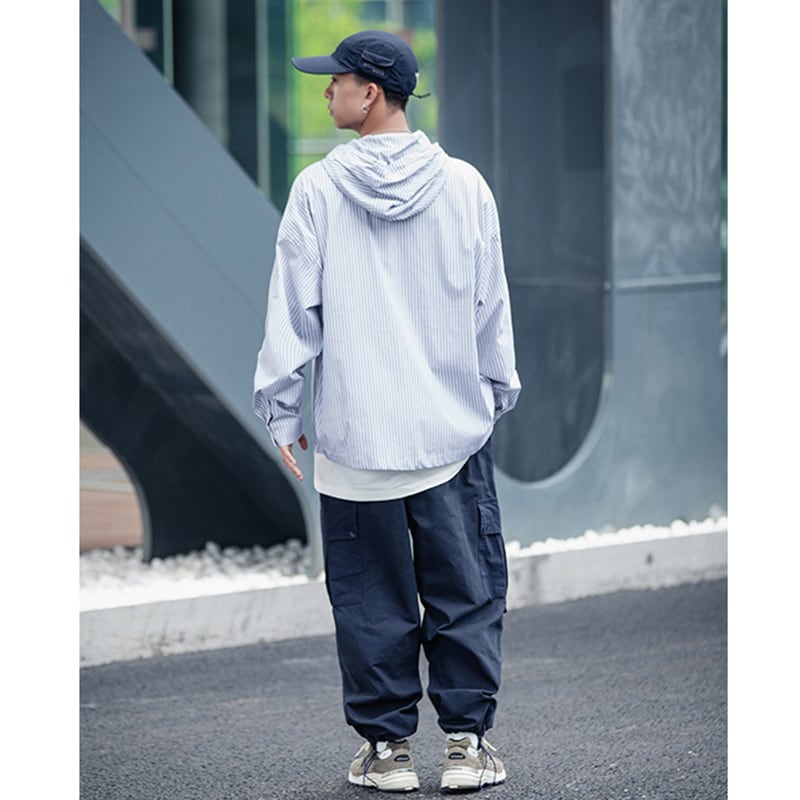 [MMstudios Series]★Casual Pants★ 2color Pants Bottoms Unisex Men's Color Scheme Navy Khaki Green