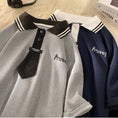 Load image into Gallery viewer, [Fujiiman Series]★Polo shirt★ 3color tops Unisex Men's Navy White Gray ML XL 2XL
