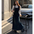 Load image into Gallery viewer, [KEKE series]★Hanging dress★Denim dress Spring clothes Ladies fashion Slimming SML
