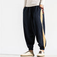 Load image into Gallery viewer, [Tsuncho Series]★China Style Pants★ 2color Casual Pants Large Size Men's Unisex Navy Black
