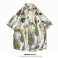 Load image into Gallery viewer, [TIANYI Series]★Setup★ Shirt + Shorts 2color Unisex Men's Large Size Oil Painting Style
