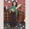 Load image into Gallery viewer, [Misslin Fashion Series]★Setup Single item order★ Shirt or skirt Green with design
