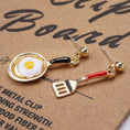 Load image into Gallery viewer, Earrings Earrings Accessories Cute Unique Date Present Party Egg Returner
