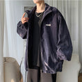 Load image into Gallery viewer, [Tetsusho Series]★Jacket★ 3color Outerwear Unisex Men's Blue White Black ML XL 2XL
