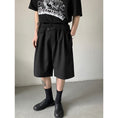 Load image into Gallery viewer, [AIMAKOU Series] ★Shorts★ Shorts 3color Unisex Men's Elastic Waist Black Brown Blue
