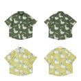 Load image into Gallery viewer, [Satoru Series]★Shirt★ Tops 2color Duck Unisex Men's Print Cartoon Green Yellow
