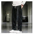 Load image into Gallery viewer, [PINZHI Series]★China style trousers★ 2color black or gray brushed lining casual pants crane thick warm
