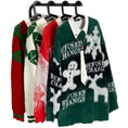 Load image into Gallery viewer, [GUOCHAO Series]★Sweater★ 2color Tops Christmas New Year Snowman Unisex Men's Red Green
