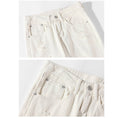 Load image into Gallery viewer, [BIGEMAN Series]★Denim pants★ 2color bottoms pants unisex men's large size black white
