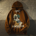 Load image into Gallery viewer, [Roba Series] ★Fleece-lined hoodie★ 2color tops, unisex, men's, cat, cat, cute, unique
