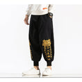 Load image into Gallery viewer, [PINZHI Series]★China style pants★Casual pants Letter pattern Large size Black Black Black Black
