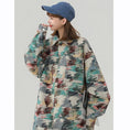 Load image into Gallery viewer, [PPDJ Series]★Jacket★ Outerwear, oil painting style, unisex, men's, large size, cool, easy to match
