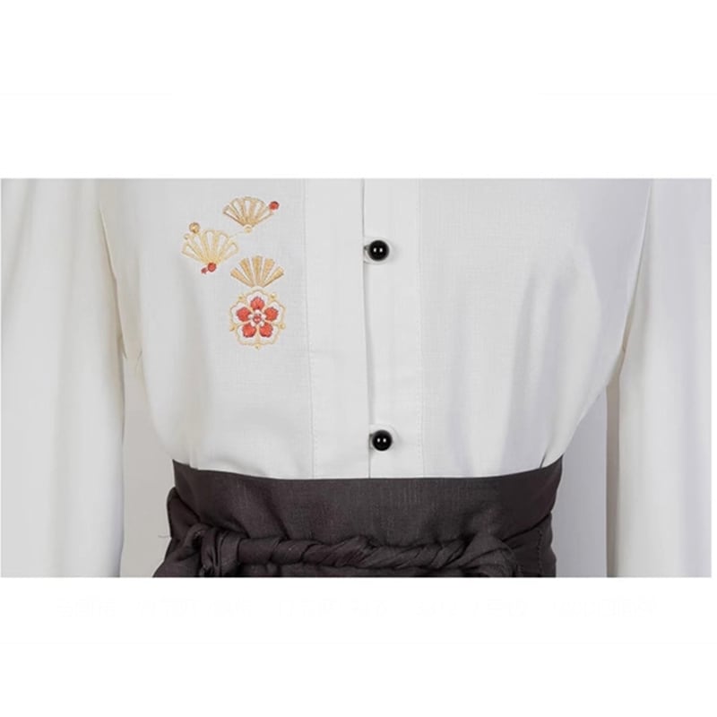 [Kaede bamboo---Kinjoyo series] ★China style setup★ 2-piece set, long-sleeved shirt + skirt, improves temperament, coming-of-age ceremony, everyday wear