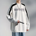 Load image into Gallery viewer, [DFBL Series] ★Tops★ 3color color scheme long sleeve tops unisex men's white black blue
