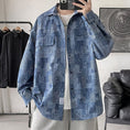 Load image into Gallery viewer, [BIGEMAN Series]★Shirt★ Outerwear 2color Unisex Men's Large Size Plaid Pattern Retro
