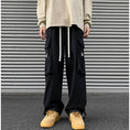 Load image into Gallery viewer, [BIGEMAN Series] ★Casual Pants★ 2color Bottoms Pants Men's Large Size Red Black
