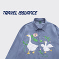 Gallery viewerに画像を読み込む, 【TRAVEL ISSUANCEシリーズ】★シャツ★ 2color トップス カートゥーン 長袖シャツ 男女兼用 メンズ カモ
