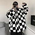 Load image into Gallery viewer, [MGJM Series] ★Outerwear that can be worn on both sides★ Coat Plaid Winter Clothes Winter Coat Black Black Fashion
