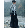 Load image into Gallery viewer, [Daiseiryusu Series]★China style trousers★Bottoms with belt Gaucho pants Retro casual pants
