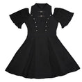 Load image into Gallery viewer, [Kokaisha---Dark Series]★China style dress★ Off-the-shoulder short length slimming original black black SML date
