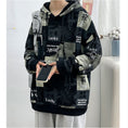 Load image into Gallery viewer, [BUXIJIAO Series] ★China style hoodie★ 3color tops, unisex, men's, letter pattern, kanji pattern, black, white, green
