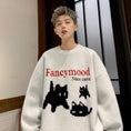 Load image into Gallery viewer, [PPG Series]★Sweater★ 2color Tops Unisex Men's Cat Cat Cute Cartoon Easy to Match
