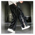 Load image into Gallery viewer, [PINZHI Series]★China style trousers★ 2color black or gray brushed lining casual pants crane thick warm
