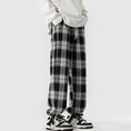 Load image into Gallery viewer, [GUIXIE Series] ★Casual Pants★ 2color Bottoms Trousers Unisex Men's Plaid Pattern Large Size Easy to Match
