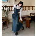 Load image into Gallery viewer, [KEKE series]★Hanging dress★Denim dress Spring clothes Ladies fashion Slimming SML
