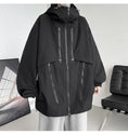 Load image into Gallery viewer, [YOULIN Series]★Jacket★ 3color Unisex Men's Large Size Casual with Hat Black Brown Red
