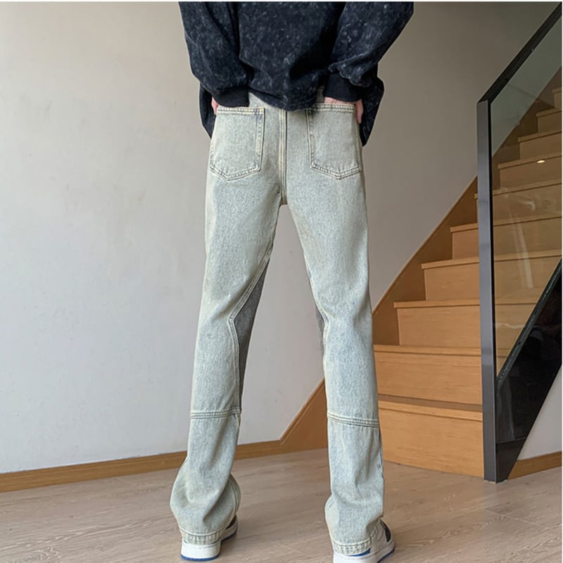 [JIETENA Series]★Trousers★Casual Pants 3color Unisex Men's Denim Pants Slimming and Unique