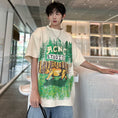 Gallery viewerに画像を読み込む, 【Dannysシリーズ】★半袖Tシャツ★ 2color カジュアル トップス Tシャツ 男女兼用 メンズ ブラック ベージュ
